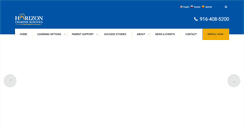 Desktop Screenshot of horizoncharterschools.org